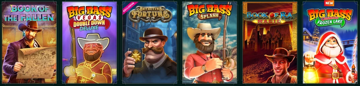 Popular Games at Casinia